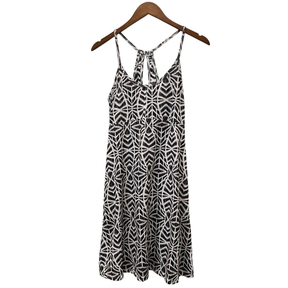 Balance Collection A-Line Activewear Dress Size Medium Black White